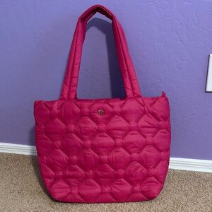 Lululemon Quilty Pleasures Berry Tote 12L
